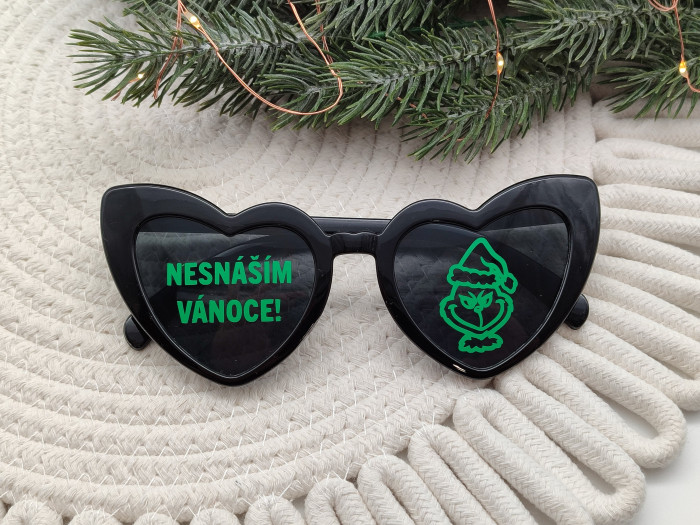 Vánoční brýle Nesnáším Vánoce - D-decor (1)