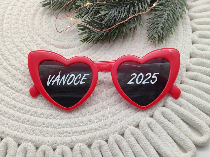 Vánoční brýle Vánoce 2025 - D-decor (1)