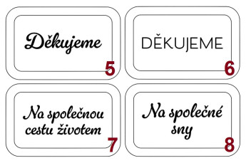 Dřevěná svatební kasička s nápisem na přání D-decor (6)