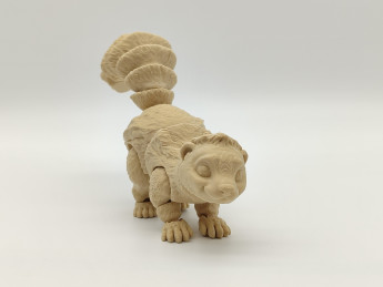 Kreativní sada 3D omalovánek Skunk - D-decor (3)