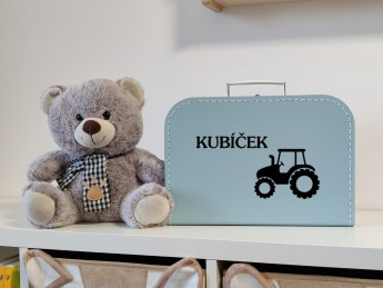 Dětský kufřík se jménem na přání - Traktor
