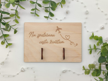 Svatební karta na peníze D-decor - Na společnou cestu životem 4 (2)