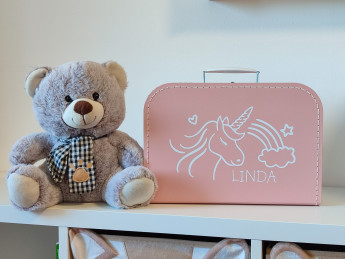 Dětský kufřík se jménem na přání - Jednorožec (3)