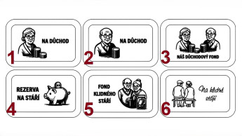 Dřevěná pokladnička - Na důchod - D-decor (7)