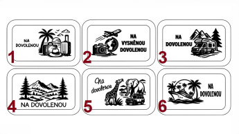 Dřevěná pokladnička - Na dovolenou - D-decor (6)