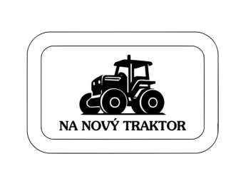 Dřevěná pokladnička - Na nový traktor - D-decor (2)