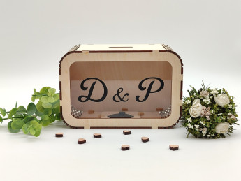 Svatební pokladnička s nápisem na přání D-decor (7)
