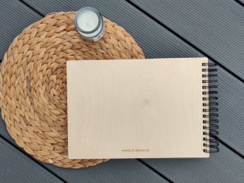 Dětské dřevěné fotoalbum se jménem na přání Písmo 2 - D-decor (7)