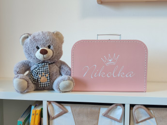 Dětský kufřík se jménem na přání - Korunka (3)