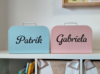 Dětský kufřík se jménem na přání - Písmo 2 (6)