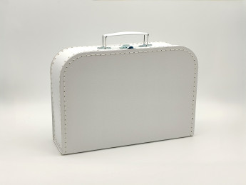 Kufřík bílý 30 cm (3)