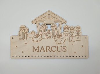 Adventní kalendář se jménem - zvýhodněná kompletní sada - D-decor (7)