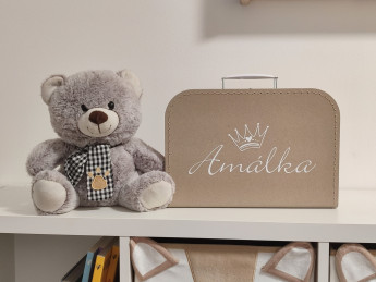 Dětský kufřík se jménem na přání - Korunka (5)