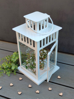 Svatební lucerna Prstýnky - D-decor (3)