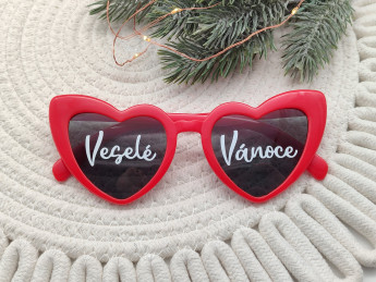 Vánoční brýle Veselé Vánoce - D-decor