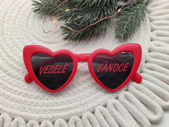 Vánoční brýle Veselé Vánoce 2 - D-decor