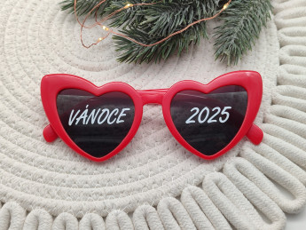 Vánoční brýle Vánoce 2025 - D-decor