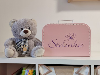 Dětský kufřík se jménem na přání - Korunka (5)