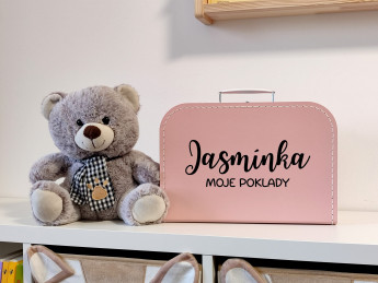 Dětský kufřík se jménem na přání - Moje poklady