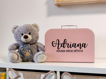 Dětský kufřík se jménem na přání - Kousek mého dětství (7)