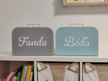 Dětský kufřík se jménem na přání - Písmo 2 (9)