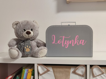 Dětský kufřík se jménem na přání - Písmo 3 (12)