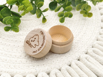 Dřevěná krabička na první zoubky – Pro zoubkovou vílu | D-decor (2)