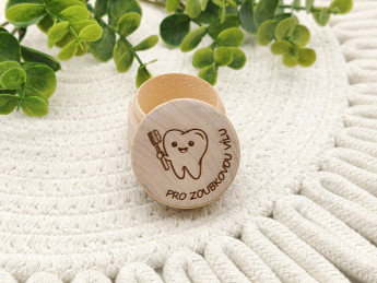 Dřevěná krabička na první zoubky – Pro zoubkovou vílu | D-decor (3)