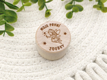 Dřevěná krabička na první zoubky – Moje první zoubky | D-decor (1)