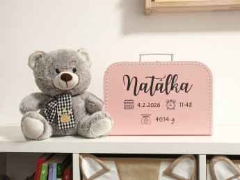 Dětský kufřík se jménem na přání a údaji o narození 2 (5)