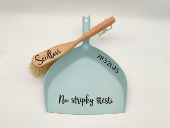 Svatební smetáček s lopatkou - Na střípky štěstí | D-decor (6)