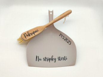 Svatební smetáček s lopatkou - Na střípky štěstí | D-decor (4)