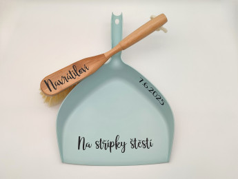 Svatební smetáček s lopatkou - Na střípky štěstí | D-decor (7)