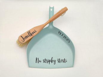 Svatební smetáček s lopatkou - Na střípky štěstí | D-decor (2)