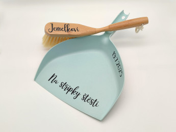 Svatební smetáček s lopatkou - Na střípky štěstí | D-decor