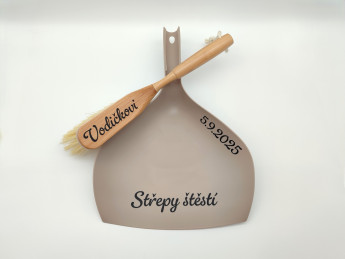 Svatební smetáček s lopatkou - Střepy štěstí | D-decor (2)