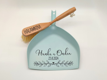 Svatební smetáček s lopatkou - Větvička | D-decor (3)