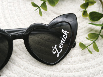 Brýle ve tvaru srdce Ženich - D-decor (3)