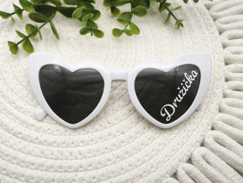 Brýle ve tvaru srdce Družička | D-decor (4)