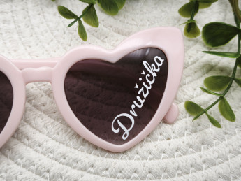 Brýle ve tvaru srdce Družička | D-decor (3)