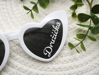 Brýle ve tvaru srdce Družička | D-decor (6)