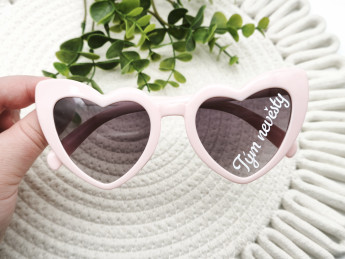 Brýle ve tvaru srdce Tým nevěsty | D-decor (6)