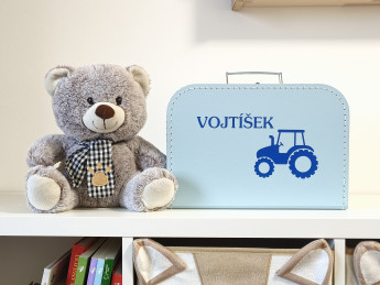 Dětský kufřík se jménem na přání - Traktor (5)