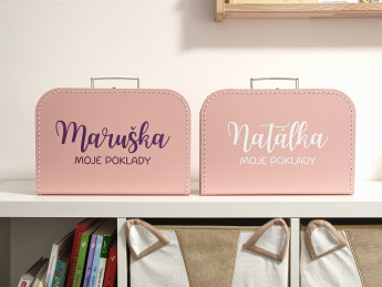 Dětský kufřík se jménem na přání - Moje poklady (5)