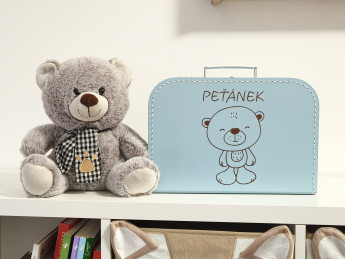 Dětský kufřík se jménem na přání - Medvídek (6)